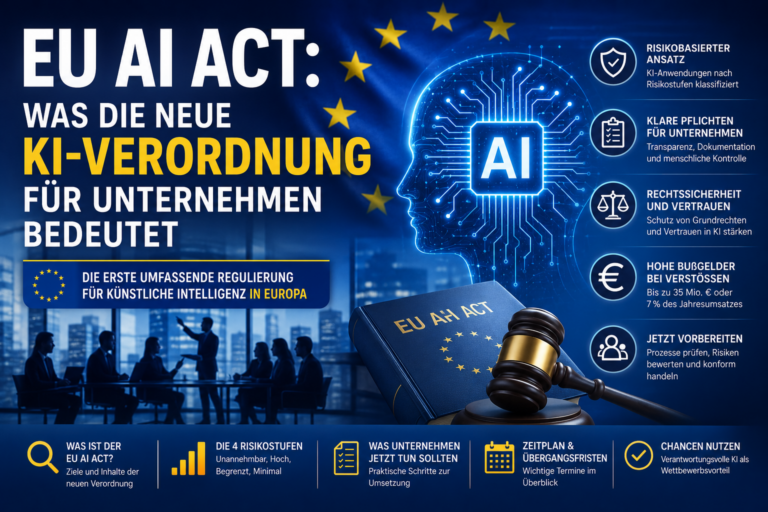 Was die KI Verordnung für Unternehmen bedeutet.
